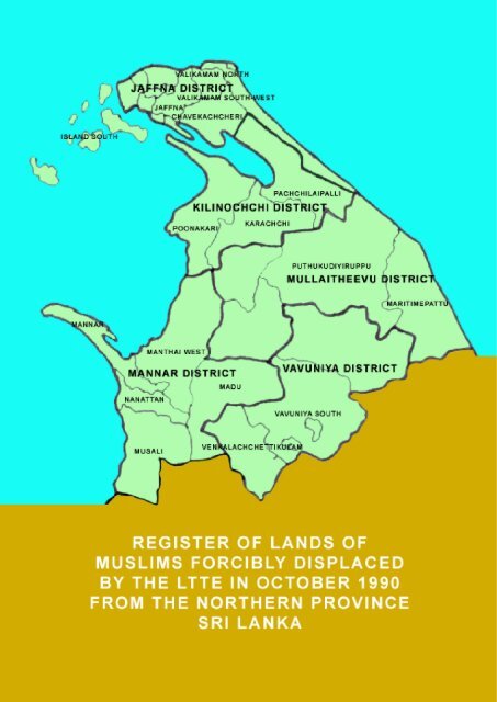 Register of Lands of Forcibly Displaced Muslims in ... - Sailan Muslim