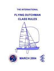 2004 FD RULES M-A4(CVS) - International Flying Dutchman Class