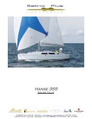 Hanse 355 - SAILING PLUS Yachts