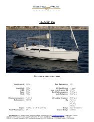 hanse 320 brochure - SAILING PLUS Yachts