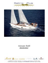 Hanse 545 - SAILING PLUS Yachts