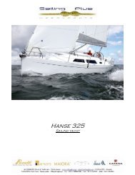 Hanse 325 - SAILING PLUS Yachts