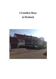 6 Familien Haus in Heubach