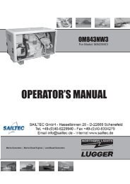 OPERATOR'S MANUAL