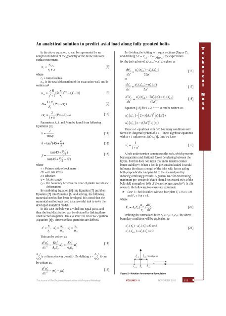 Investigation of factors influencing the determination of ... - saimm