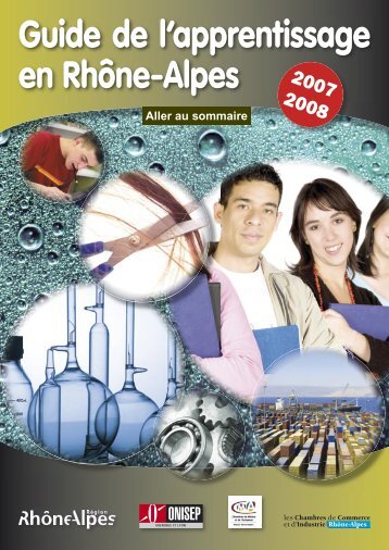 Guide de l'apprentissage en Rhône-Alpes - (CCI) de Saint-Etienne ...