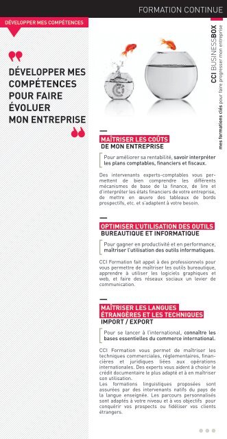 développer mes compétences pour faire évoluer mon entreprise