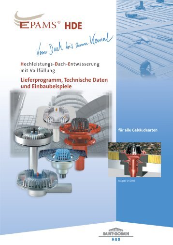 HDE Hochleistungs-Dachentwässerungs-System - saint gobain hes