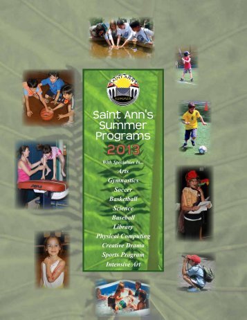 Summer Programs - Saint Ann's School