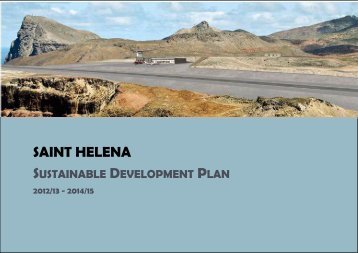 Sustainable Development Plan 2012/13 - St Helena