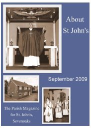 September 2009 edition (PDF 3.7MB) - The Church of St John The ...