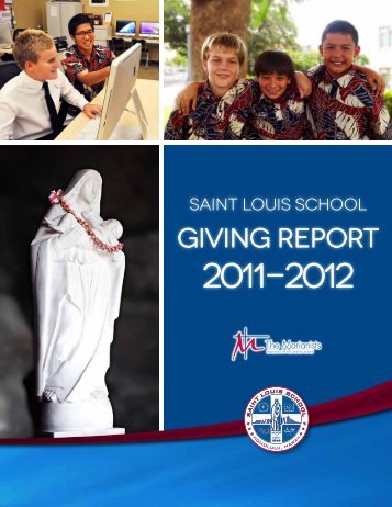 2011-12 Annual Report - Saint Louis School