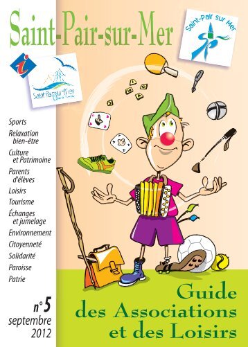 Guide des associations et des loisirs NÂ°5 Septembre 2012