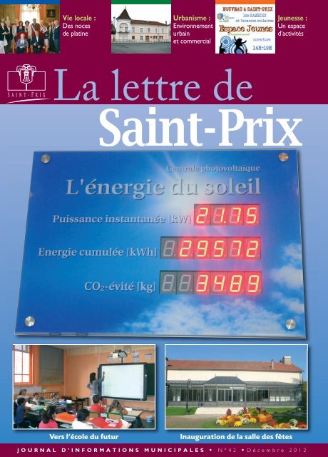 La lettre de Saint Prix