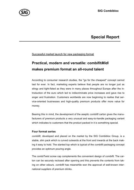 Special Report