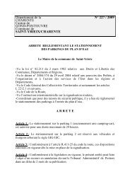 Stationnement camping-car - PDF 14ko - Saint-Yrieix sur Charente