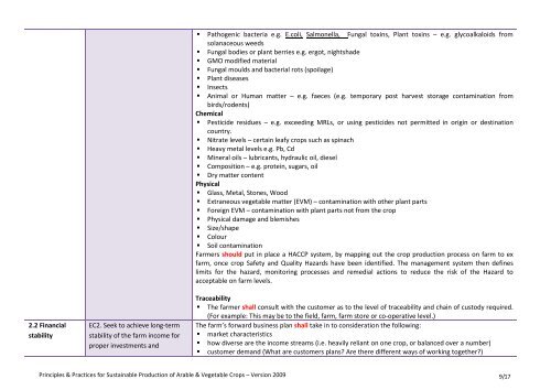 Principles & Practices for Sustainable Production of ... - SAI Platform