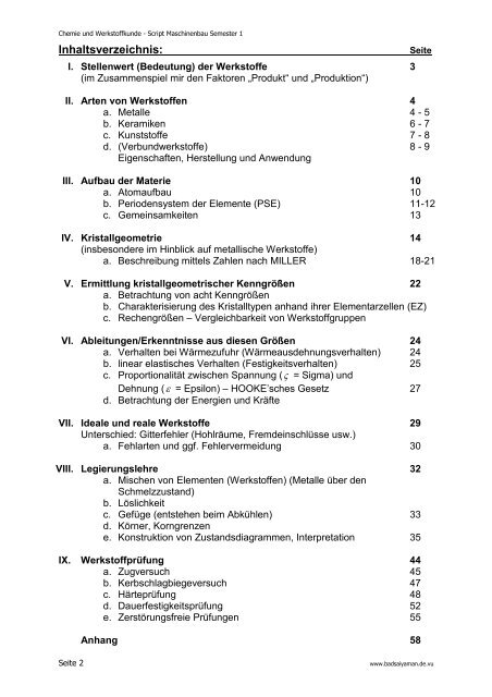 Skript Semester 1; V1.3; PDF - SAIYA.DE