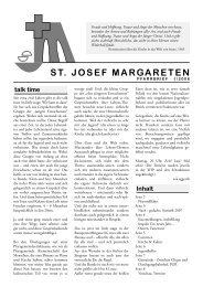 ST. JOSEF MARGARETEN