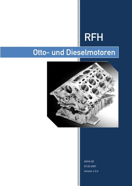 Otto- und Dieselmotoren