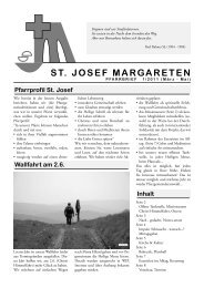 ST. JOSEF MARGARETEN