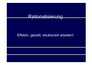 Rationalisierung