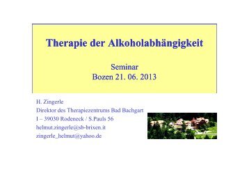 PPT Alkoholsucht - Dr. Zingerle 21.06.2013 [Kompatibilitätsmodus]