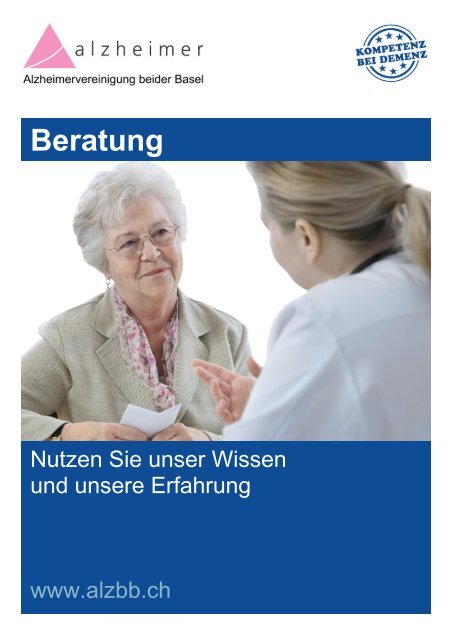 Beratung für Angehörige von Menschen mit Demenz