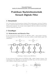 Praktikum Nachrichtentechnik