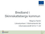 Bredband i Skinnskatteberg