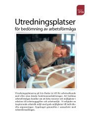 Utredningsplatser - Iris Hadar AB