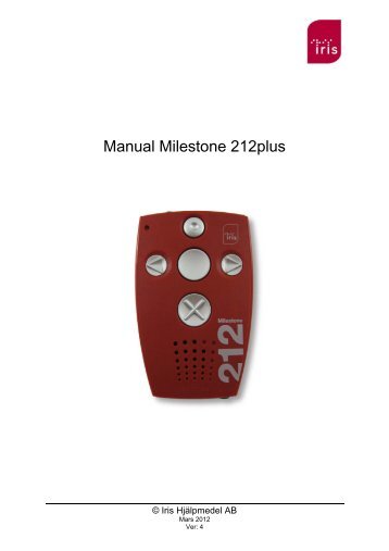 Manual Milestone 212plus v4.pdf - Iris