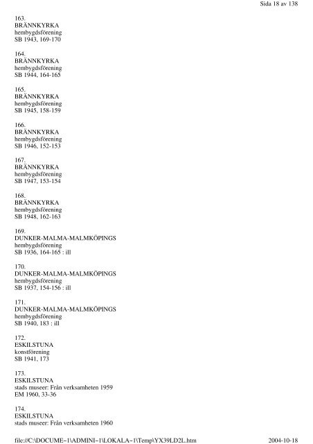 SÃ¶rmlÃ¤ndskt Ãrsboksregister - Landstinget SÃ¶rmland