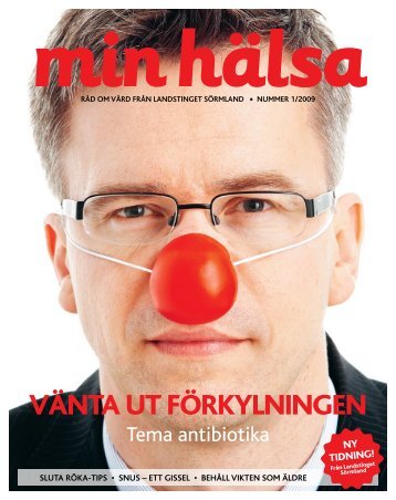 Min hÃ¤lsa nr 1 2009 - Landstinget SÃ¶rmland