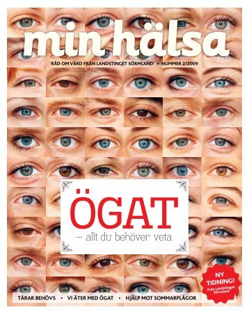 Min hÃ¤lsa nr 2 2009 - Landstinget SÃ¶rmland