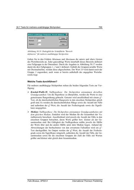 Kapitel 30 Nichtparametrische Tests