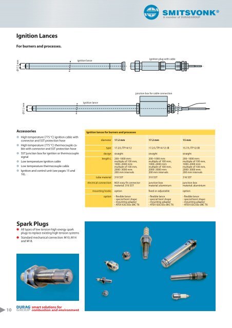 Product Overview Ignition Systems