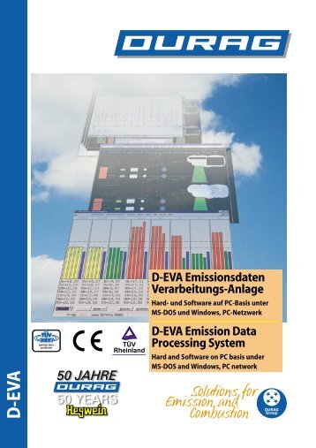 D-EVA Emissionsdaten Verarbeitungs-Anlage D-EVA Emission ...