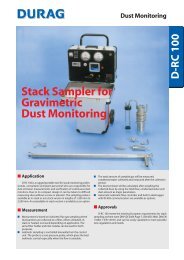 Stack Sampler for Gravimetric Dust Monitoring