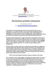 Les mer HER - Psykologi, narsissisme,psykopati og sakkyndige