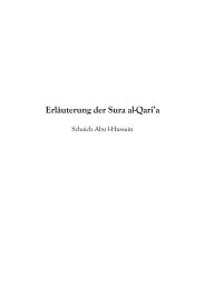 ErlÃ¤uterung der Sura al-Qari'a - Salaf.de