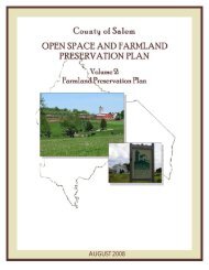 Farmland Preservation Plan - 2008 - Salem County