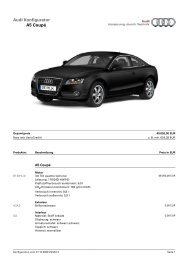 Audi Konfigurator A5 CoupÃ© - Sales Auto Klub