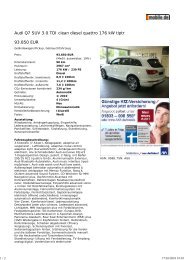 Druckansicht: Audi Q7 SUV 3... - Sales Auto Klub