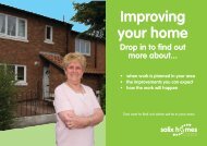Improving your home - Salix Homes