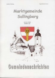 Gemeindenachrichten 2008-02 (0 bytes) - Marktgemeinde Sallingberg