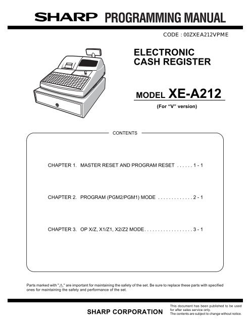 Download The Xe 12 Programming Manual
