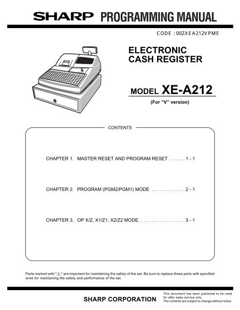 Download The Xe 12 Programming Manual