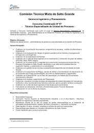 Descargar Bases de Concurso - Salto Grande