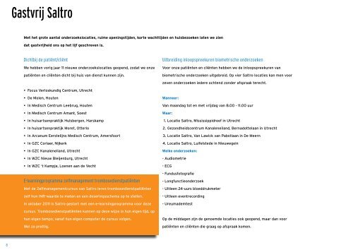 Saltro Jaarbericht 2011 (PDF)